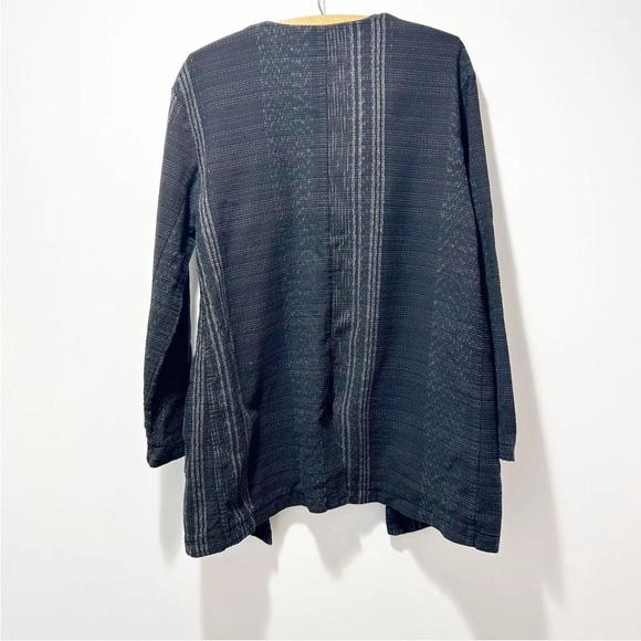 Eileen Fisher Koshi Crossing Organic Cotton Jacket Size Medium The Fisher Projec - Picture 7 of 14